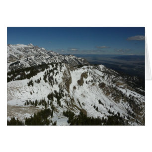 Schneeberge Gipfel des Großen Tetons I Fotografie