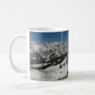 Schneeberge Gipfel des Großen Tetons I Fotografie Kaffeetasse