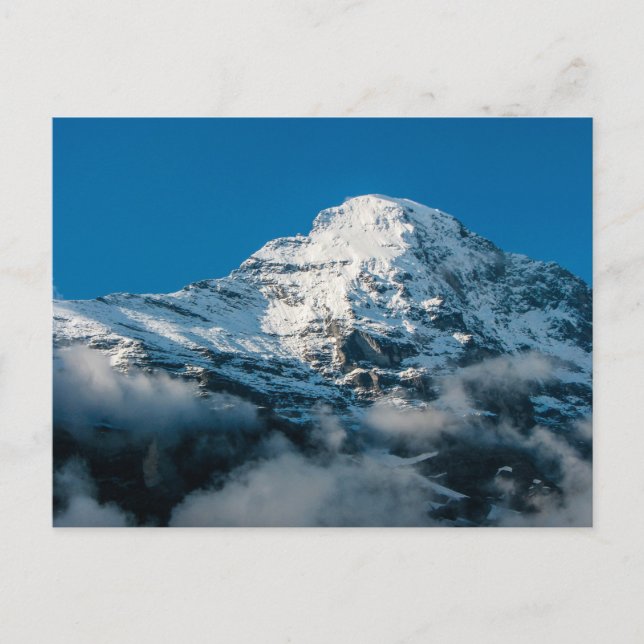 Schneeberge Jungfrau - Postkarte (Vorderseite)