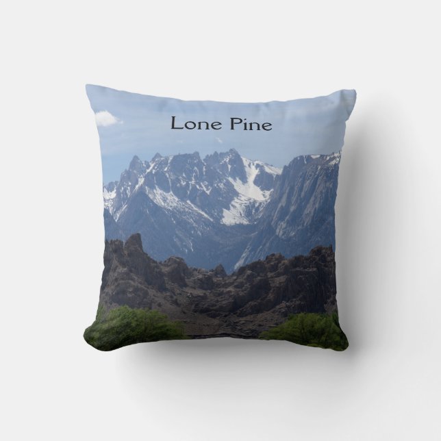 Schneeberge Kissen (Vorderseite)