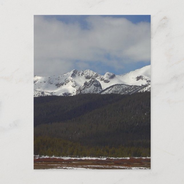Schneeberge Postkarte (Vorderseite)