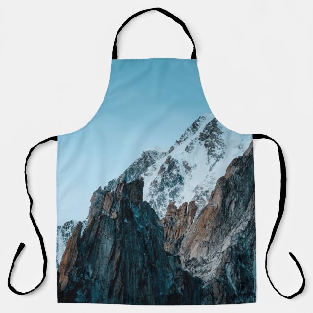 SCHNEEBERGE WÄHREND DES TAGES SCHÜRZE (Vorderseite)
