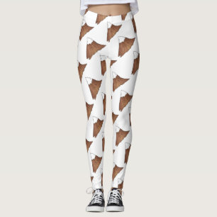 Schneeberggipfel Klettern im Freien Leggings