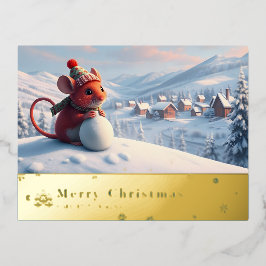 Schneebergmaus - Postkarte V