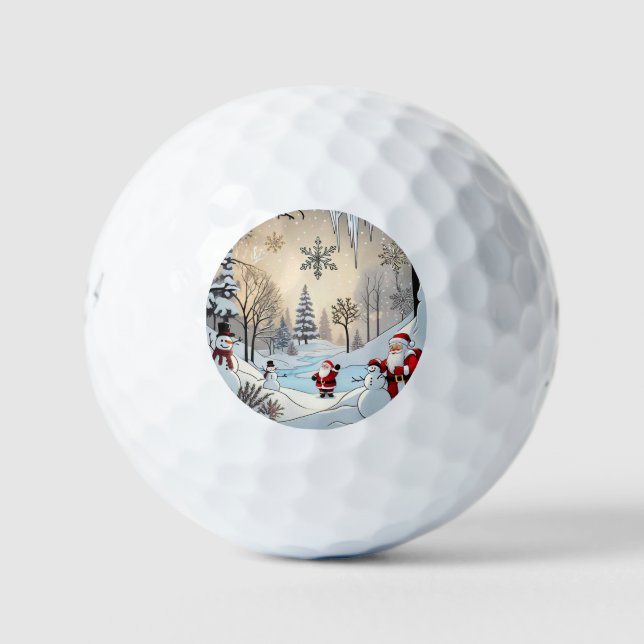 "Schneebergrückzug" Golfball (Vorderseite)