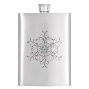Schneeblume-Flasche Flachmann