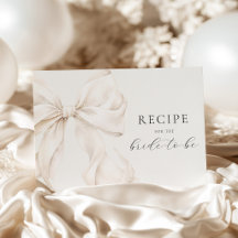 Schneebogen-Brautparty-Rezept-Einlagekarte