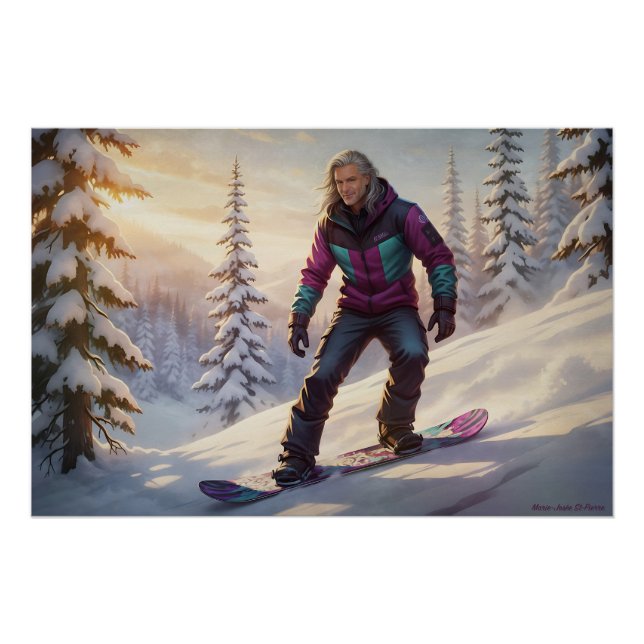 Schneebordfieber Poster (Vorderseite)