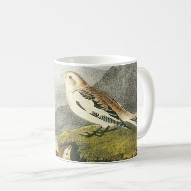 Schneebräunung durch Audubon Kaffeetasse (VorderseiteRechts)