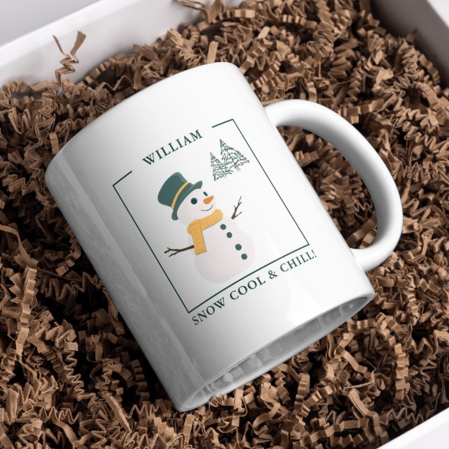 SchneeCool & Kill Custom Snowman Tasse - Geschenk (Von Creator hochgeladen)