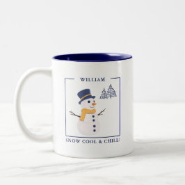 SchneeCool & Kill Custom Snowman Tasse - Geschenk