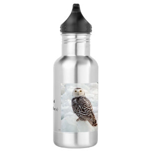 Schneedecke Edelstahlflasche