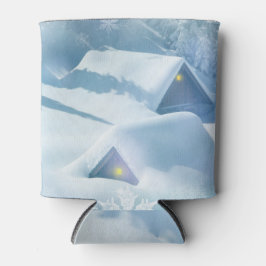 Schneedecke in einem Wald Dosenkühler