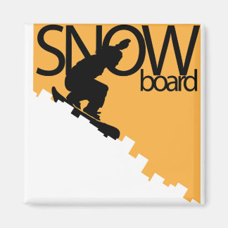 Schneedecke Magnet