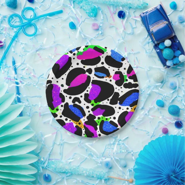 Schneedecke Teller für helle Papiere (Party)