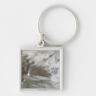 Schneedecke umkreisen BO Hai Schlüsselanhänger