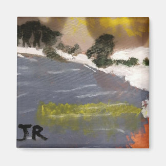 Schneedeckenmalmagnet Magnet