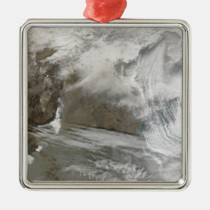 Schneedeckenumkreise Bo Hai Silbernes Ornament