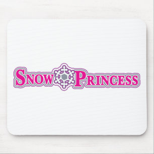 Schneedruckerpink Mousepad