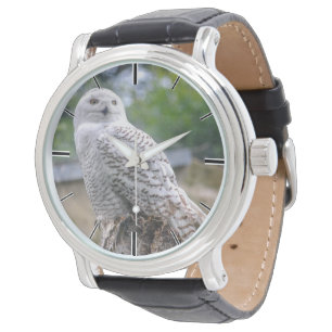 Schneeeule Armbanduhr