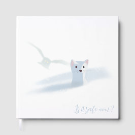 Schneeeule und weißes Wiesel Gästebuch