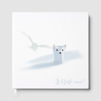 Schneeeule und weißes Wiesel Gästebuch