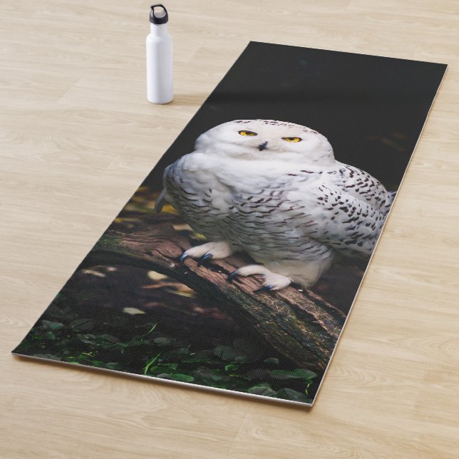 Schneeeule Yogamatte (Beispiel)