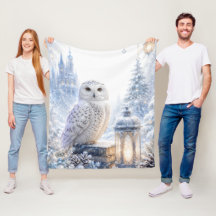 Schneeeulen-Winterzauber