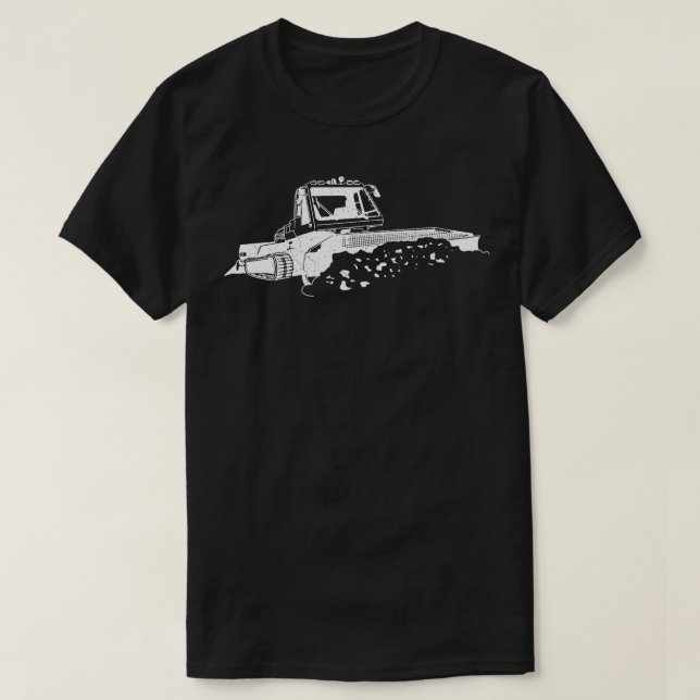 Schneefahrer Schneesport T-Shirt (Design vorne)