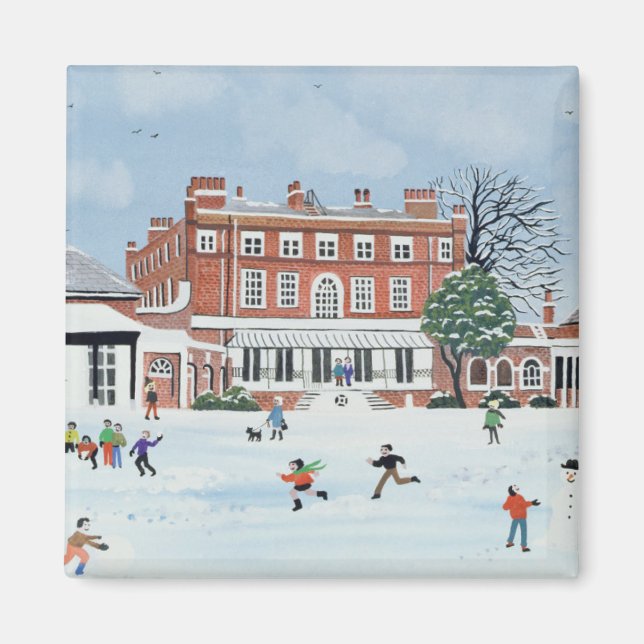 Schneefall 1991 magnet (Vorne)