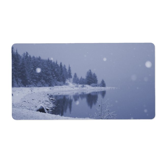 Schneefall am Meer (Vorne)