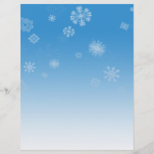 Schneefall Flyer