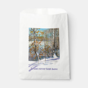 Schneefall Geschenktütchen