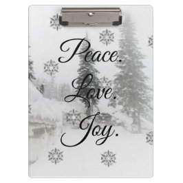 Schneefall Schneeflocken Schwarz-weiße Skizze Weih Klemmbrett