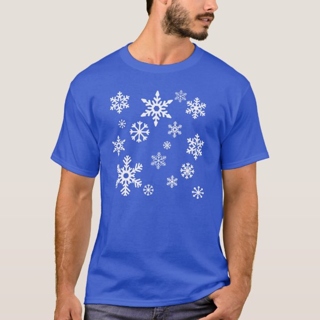 Schneefall T-Shirt (Vorderseite)