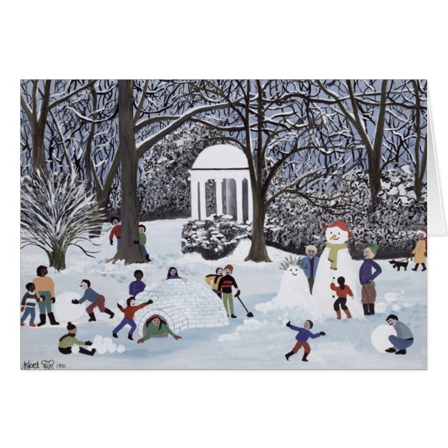 Schneefälle (Vorderseite (Horizontal))