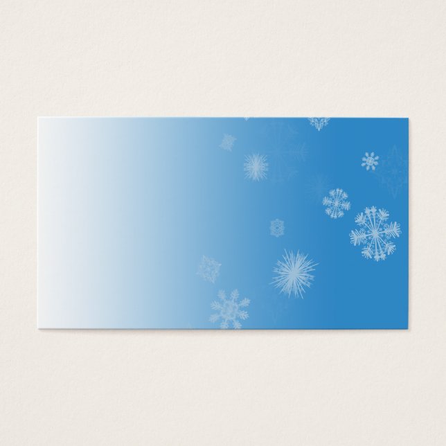 Schneefälle (Vorderseite)