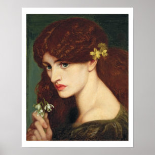 Schneefälle, 1873 (Öl auf Leinwand) Poster