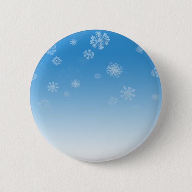 Schneefälle Button (Vorderseite)