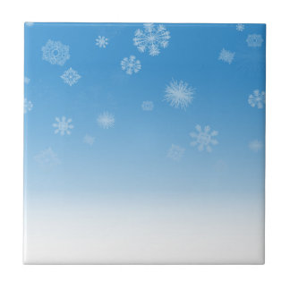 Schneefälle Fliese