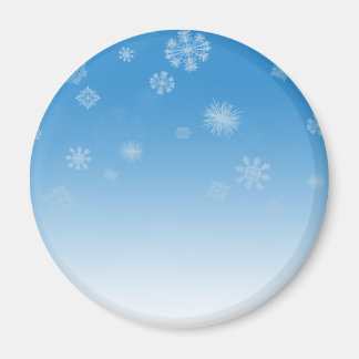 Schneefälle Magnet