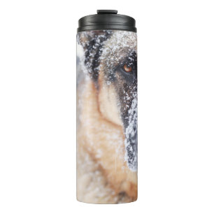 Schneefälle Thermosbecher