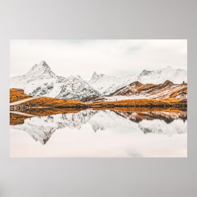 SCHNEEFELSBERG WÄHREND DER SCHNEE POSTER (Vorne)