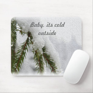 Schneefichten Mousepad