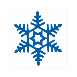Schneeflocke 4 von 6 permastempel