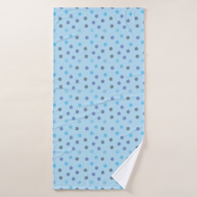 Schneeflocke Badehandtuch (Badehandtuch)
