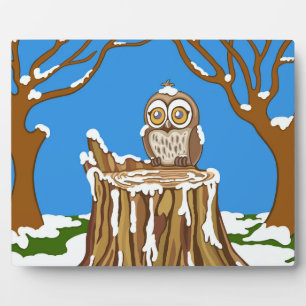Schneeflocke Fotoplatte