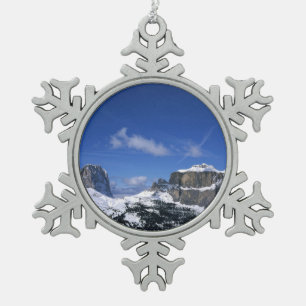 Schneeflocke Gerahmte Dekoration Schneeflocken Zinn-Ornament
