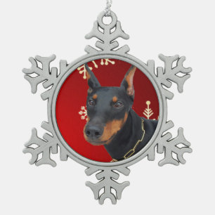 Schneeflocke-gerahmte Verzierung Schneeflocken Zinn-Ornament