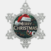 Schneeflocke Gerahmte Weihnachtsschmuck - Rustikal